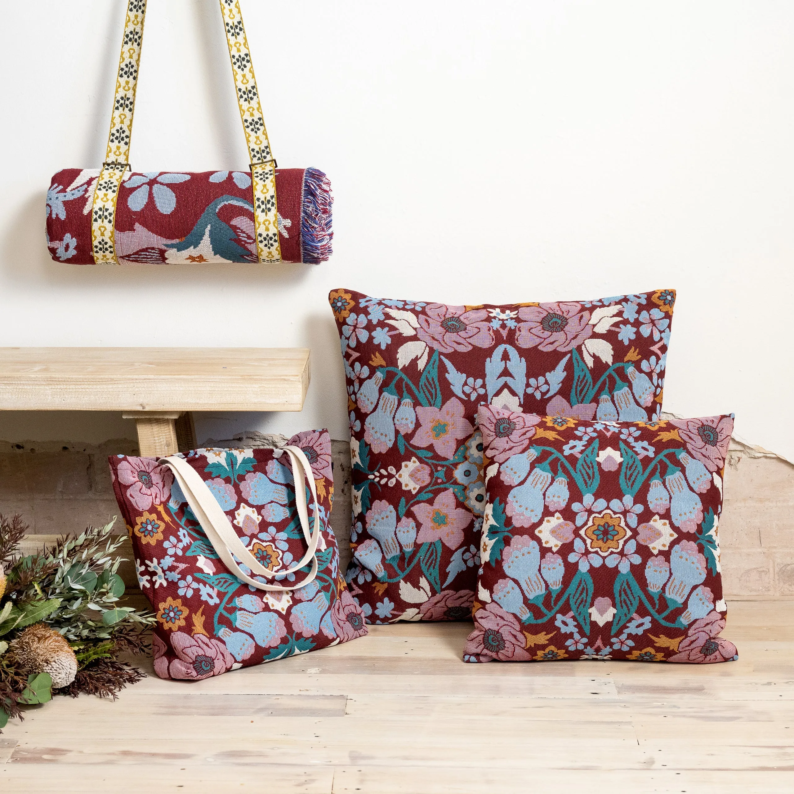 'Magical Mystery' Woven Picnic Rug / Throw