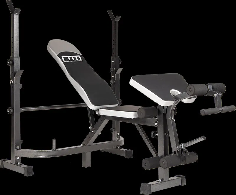 Multi Station Home Gym, Adjustable Incline Bench, 500kg Capacity
