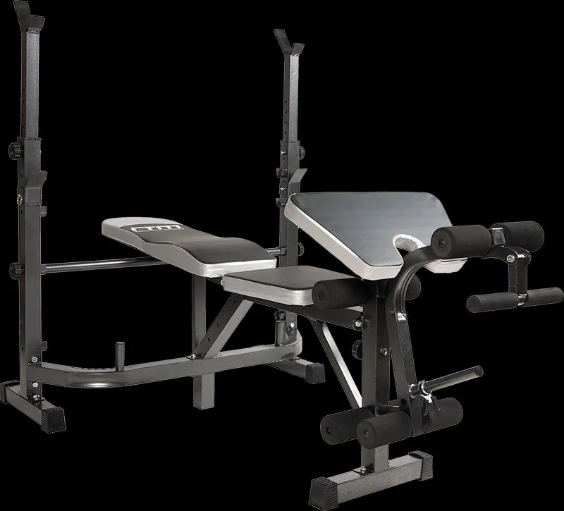 Multi Station Home Gym, Adjustable Incline Bench, 500kg Capacity