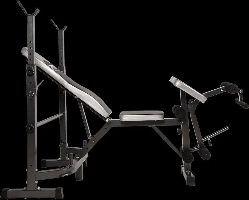 Multi Station Home Gym, Adjustable Incline Bench, 500kg Capacity
