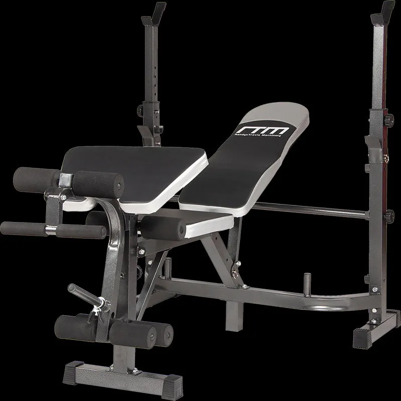 Multi Station Home Gym, Adjustable Incline Bench, 500kg Capacity