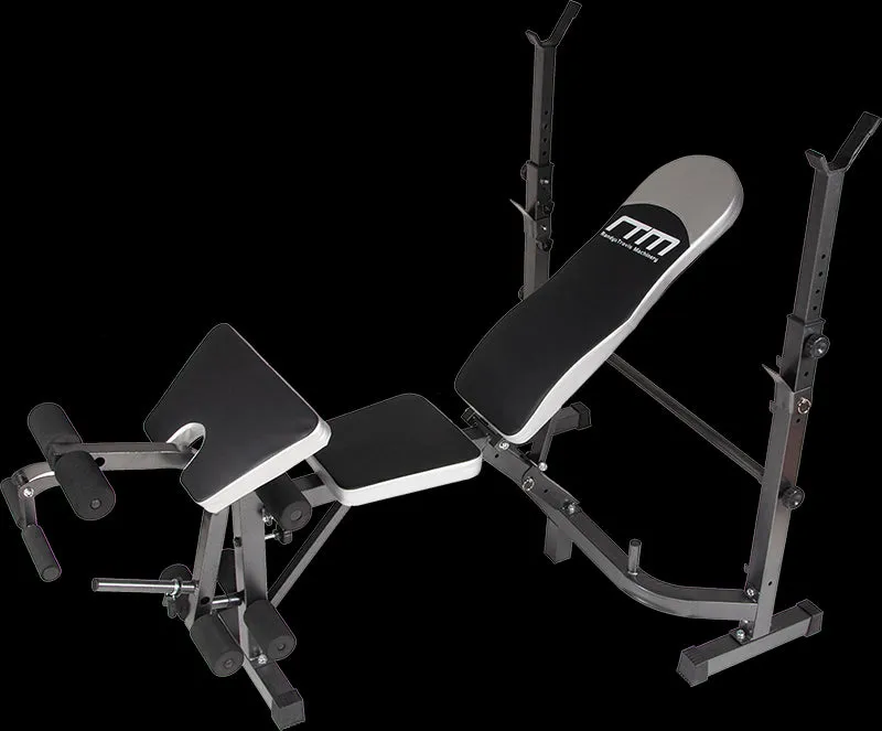 Multi Station Home Gym, Adjustable Incline Bench, 500kg Capacity