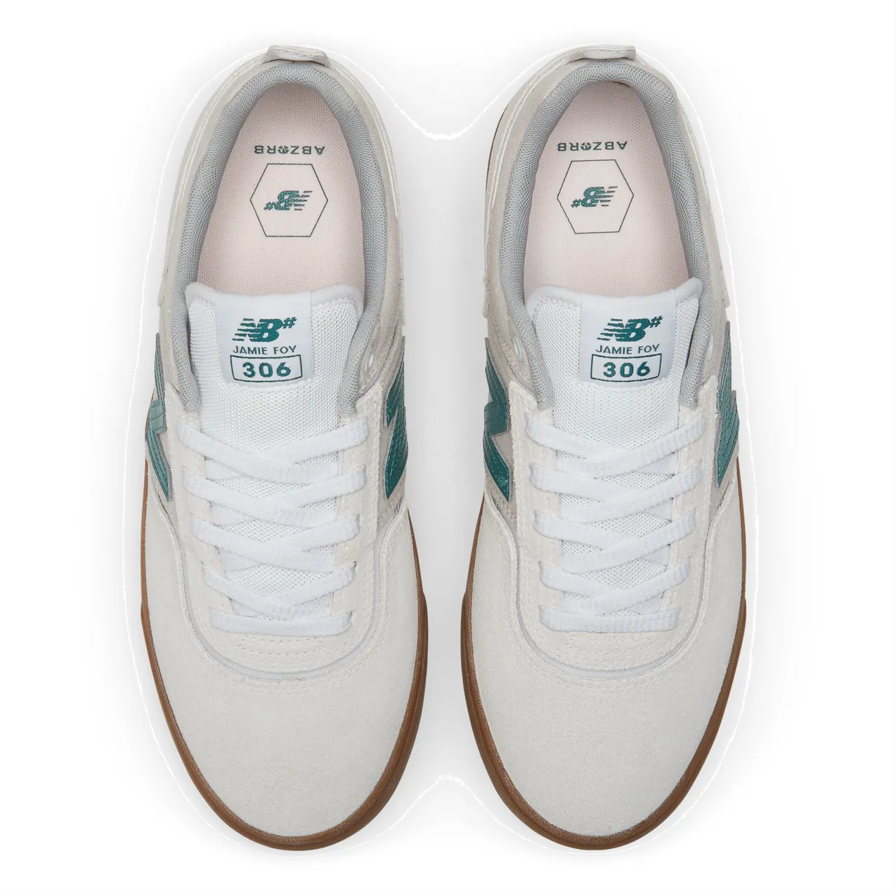 New Balance Numeric Men's Jamie Foy 306 Sea Salt Green Shoes