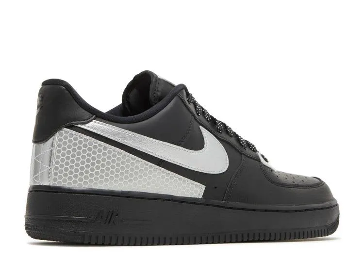Nike 3M X AIR FORCE 1 '07 LV8 'BLACK', black