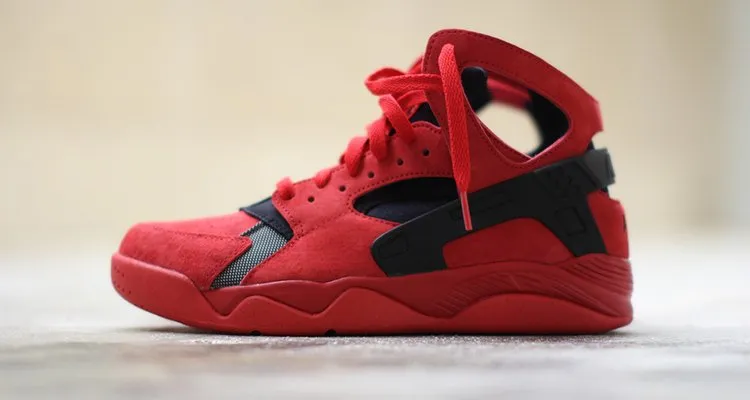 Nike Air Flight Huarache 'University Red Black' Sneakers