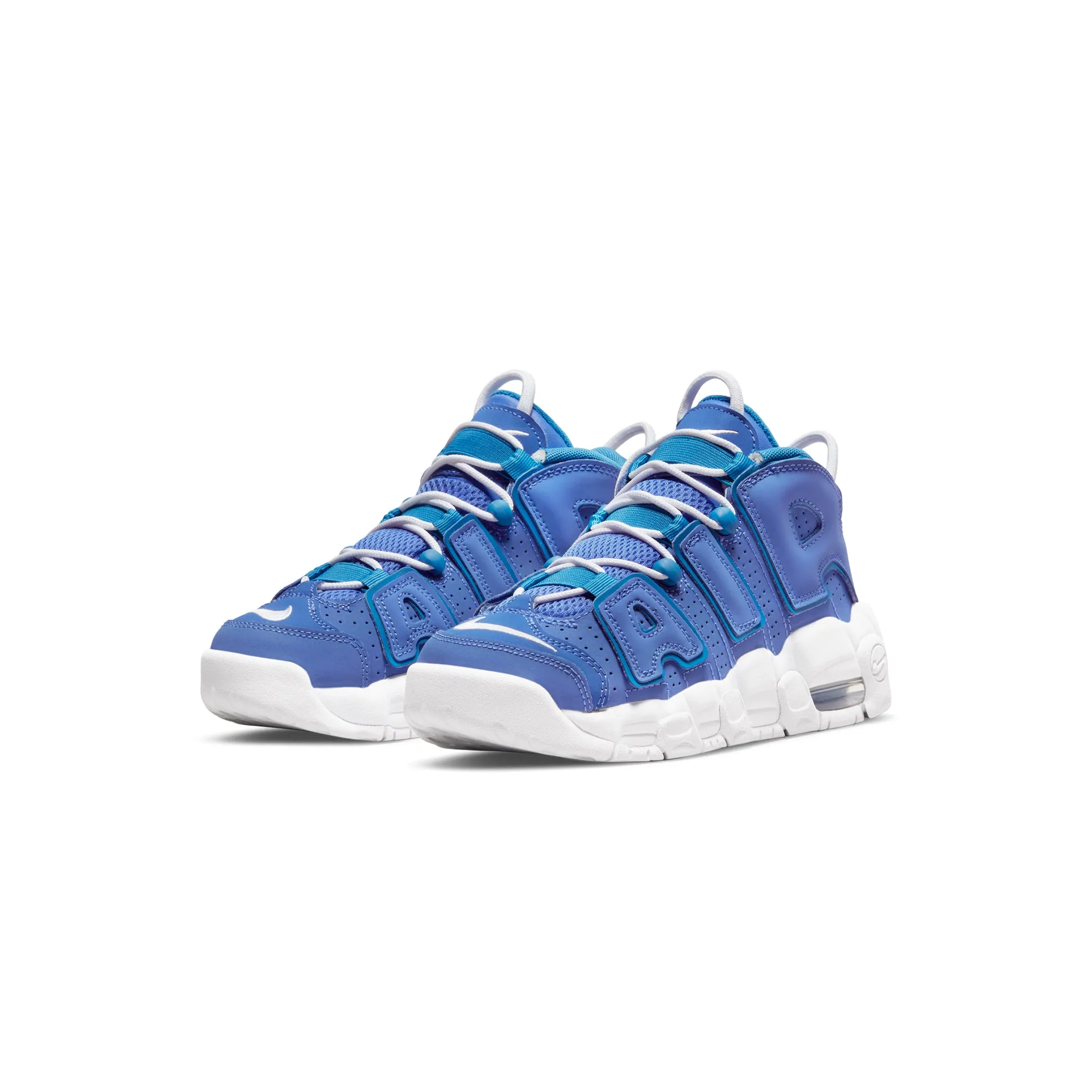 Nike Kids Air More Uptempo Shoes Medium Blue
