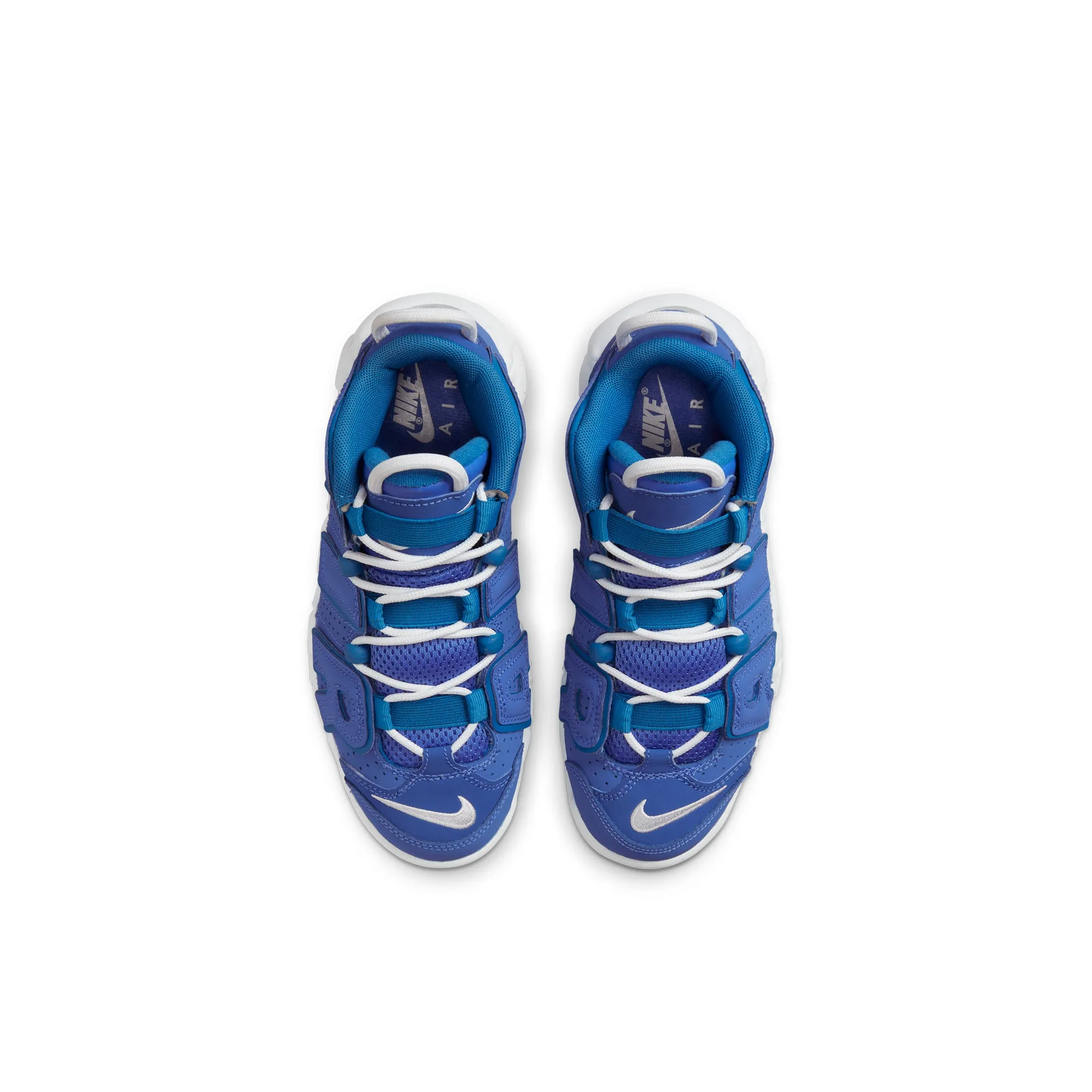 Nike Kids Air More Uptempo Shoes Medium Blue