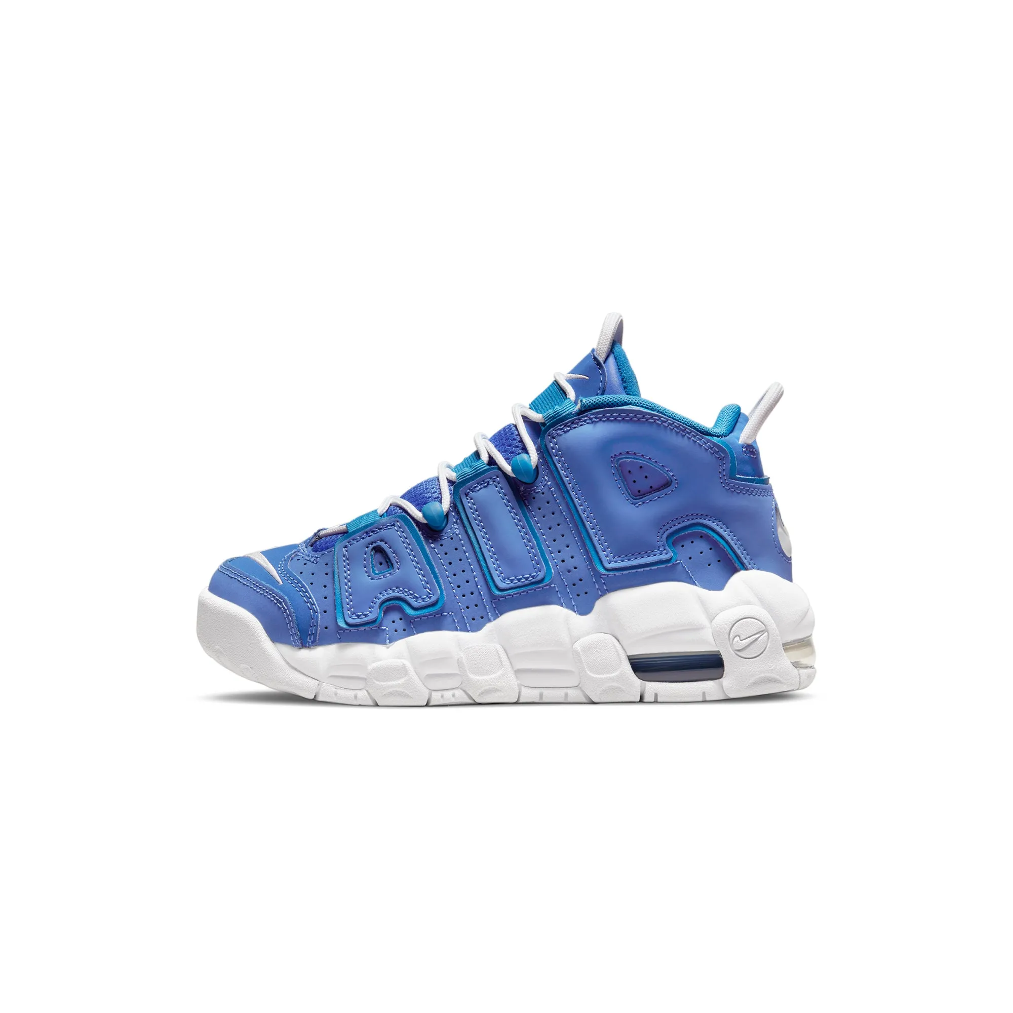 Nike Kids Air More Uptempo Shoes Medium Blue