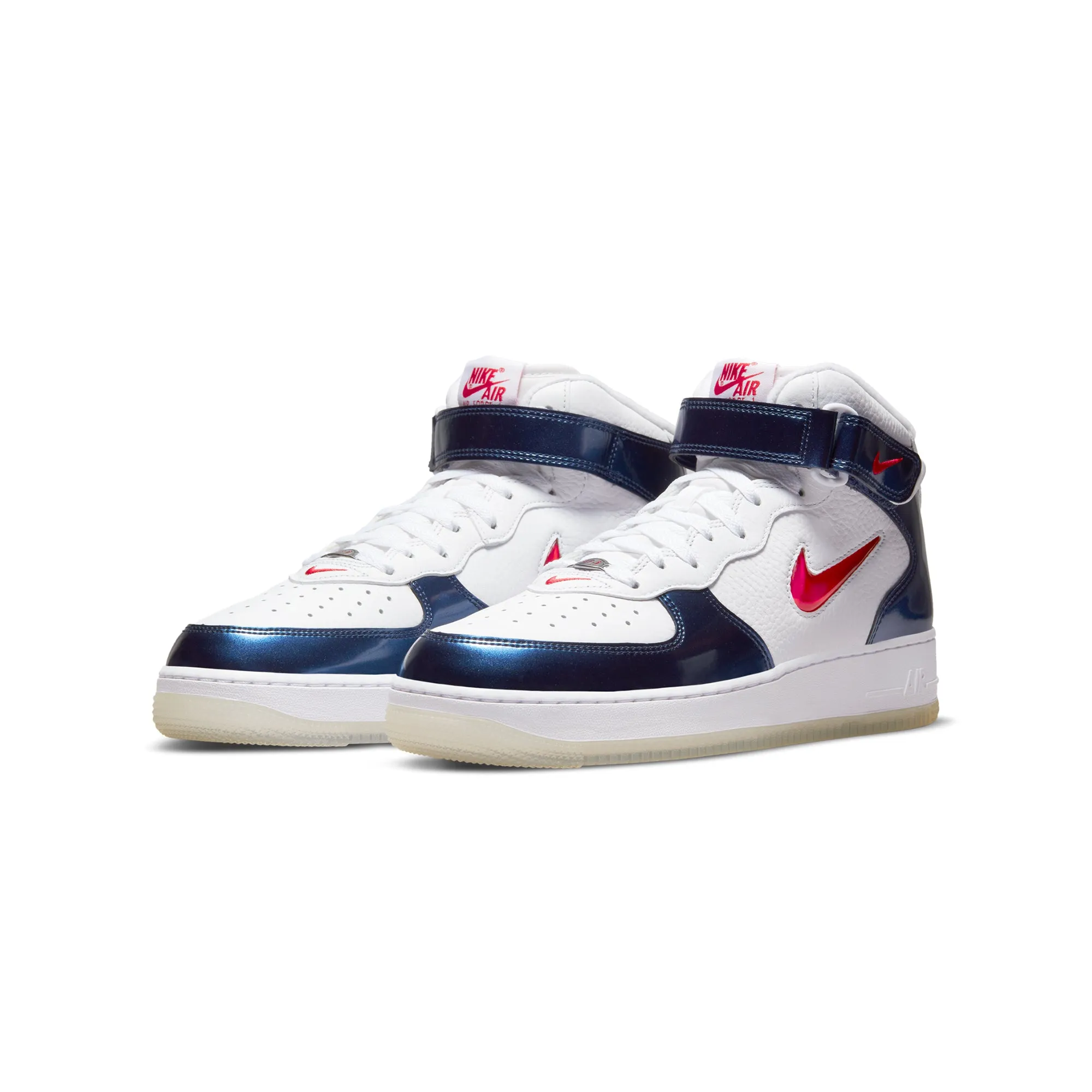 Nike Mens Air Force 1 Mid QS Shoes Midnight Navy