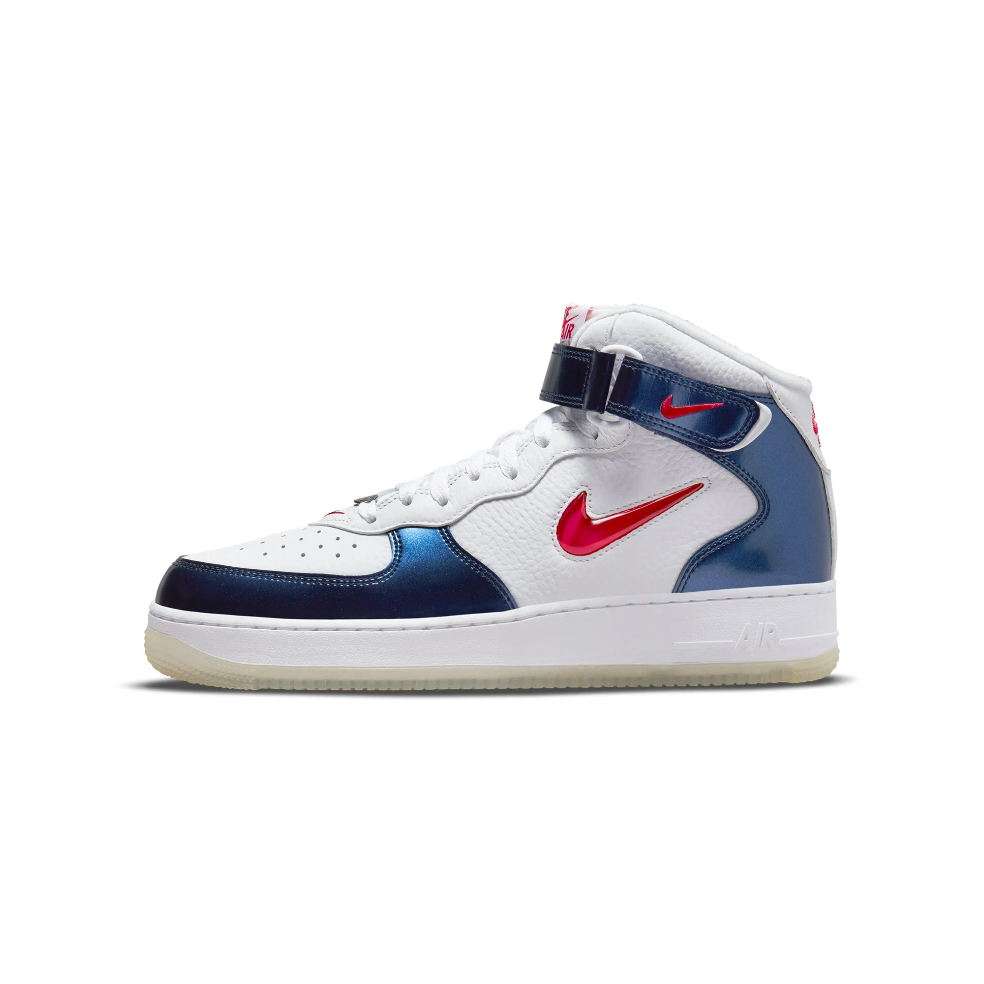 Nike Mens Air Force 1 Mid QS Shoes Midnight Navy