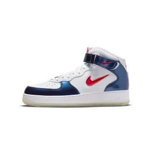 Nike Mens Air Force 1 Mid QS Shoes Midnight Navy