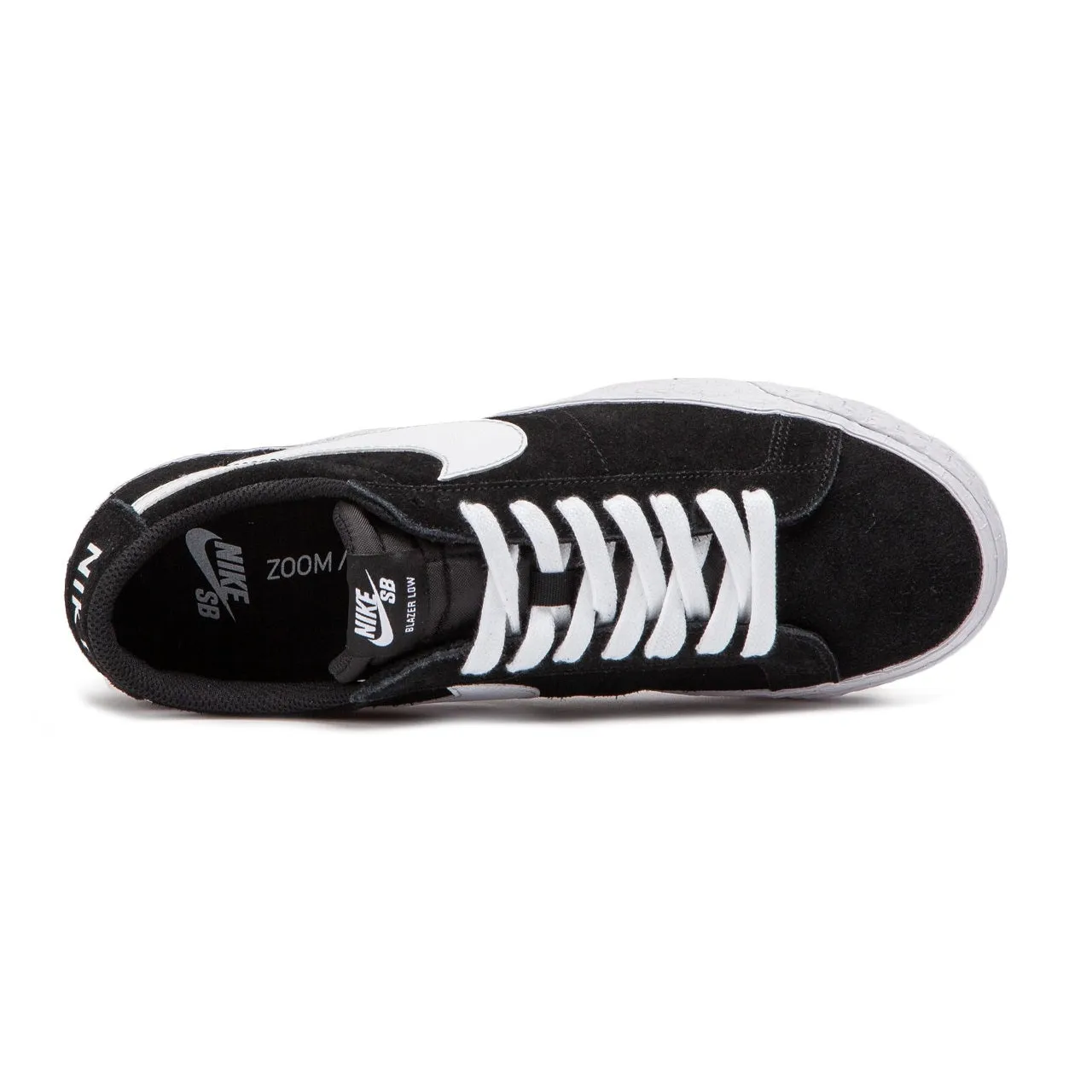 Nike Shoes Blazer Zoom Low - Black/White-Gum Light Brown