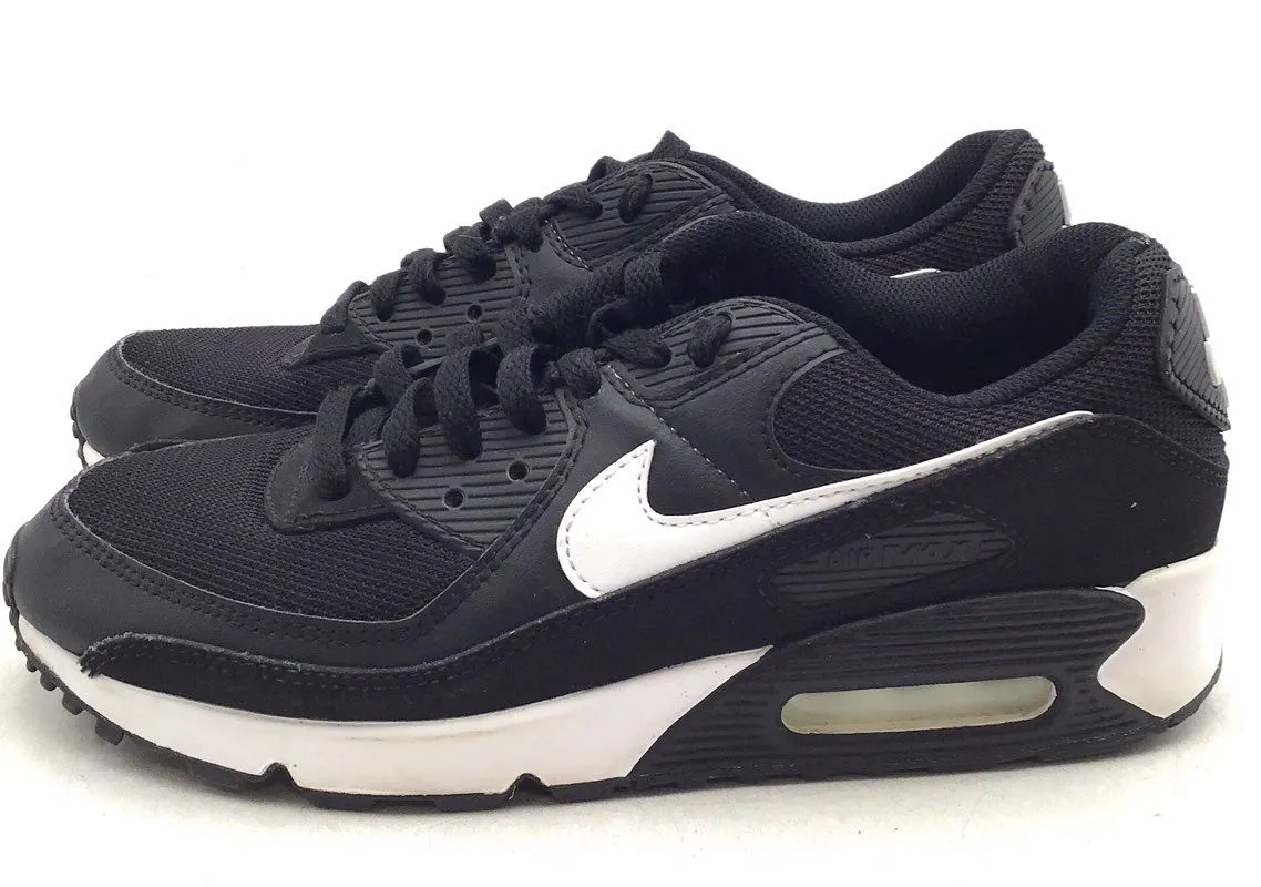 Nike Women's Air Max 90 CQ2560-001 Black Athletic Shoes - Size 8.5