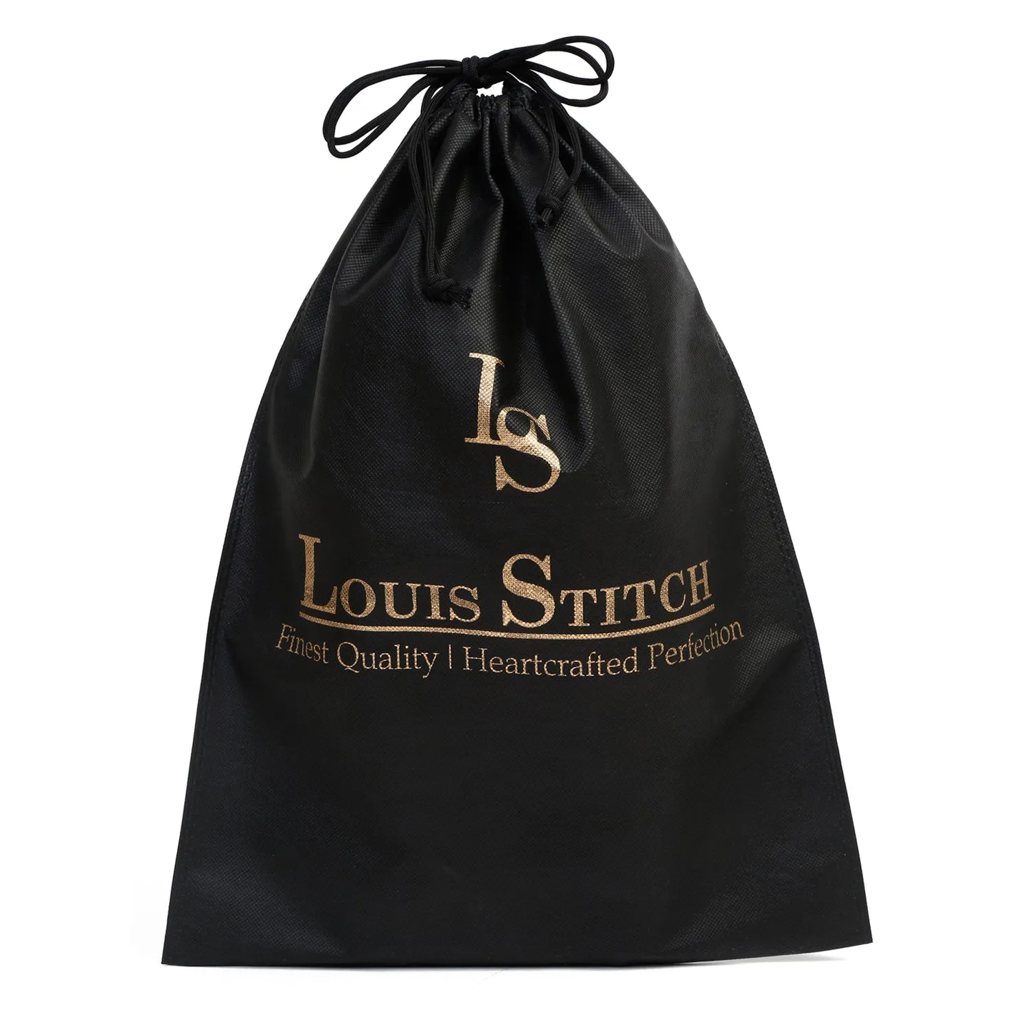 Non Woven Shoe Bag Pack Of  12 Black Plain