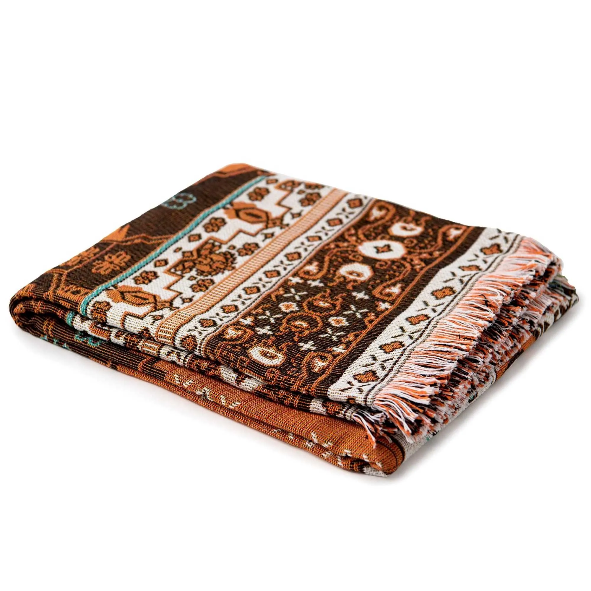 'Norwegian Wood' Woven Picnic Rug / Throw