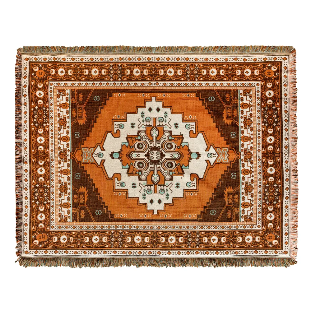 'Norwegian Wood' Woven Picnic Rug / Throw