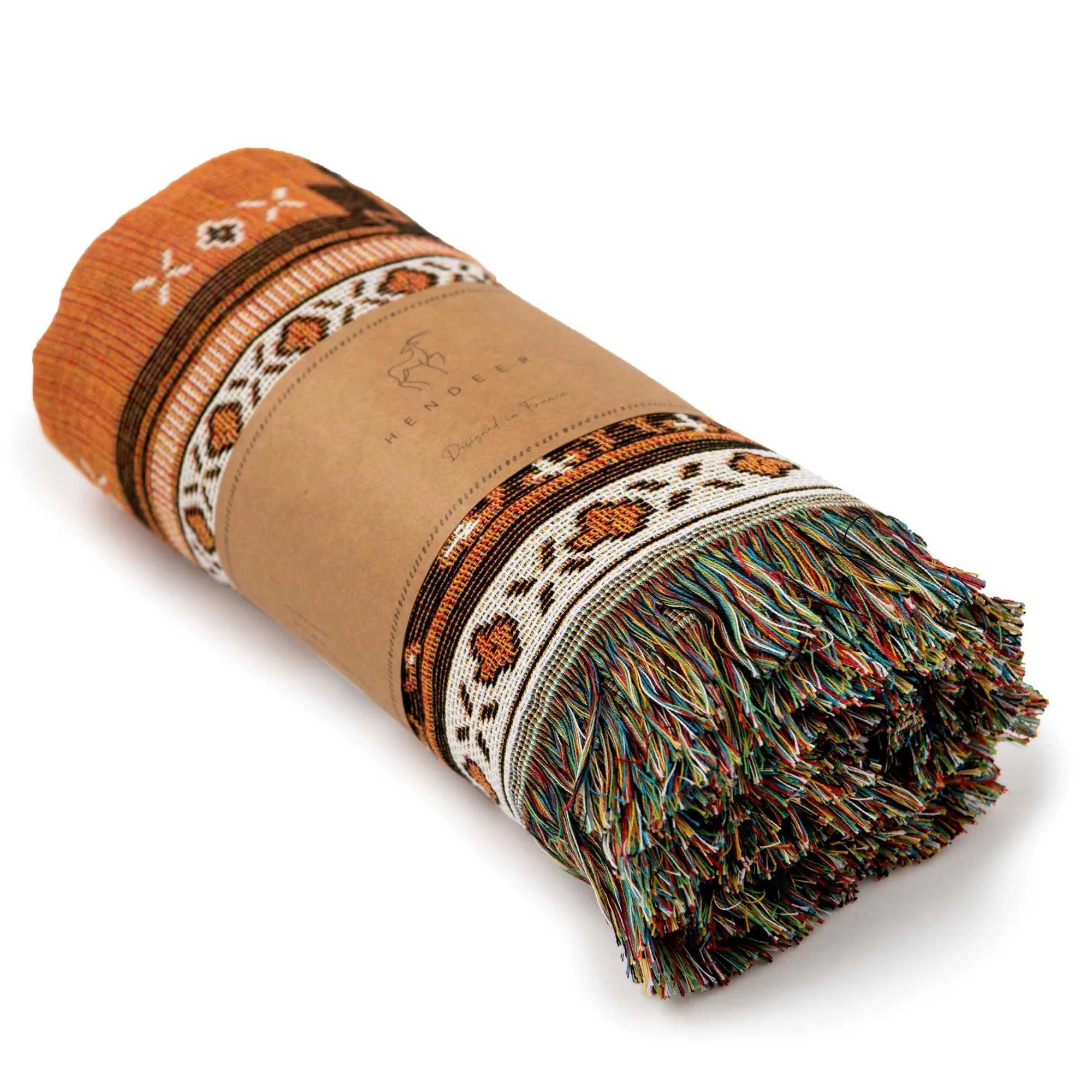 'Norwegian Wood' Woven Picnic Rug / Throw