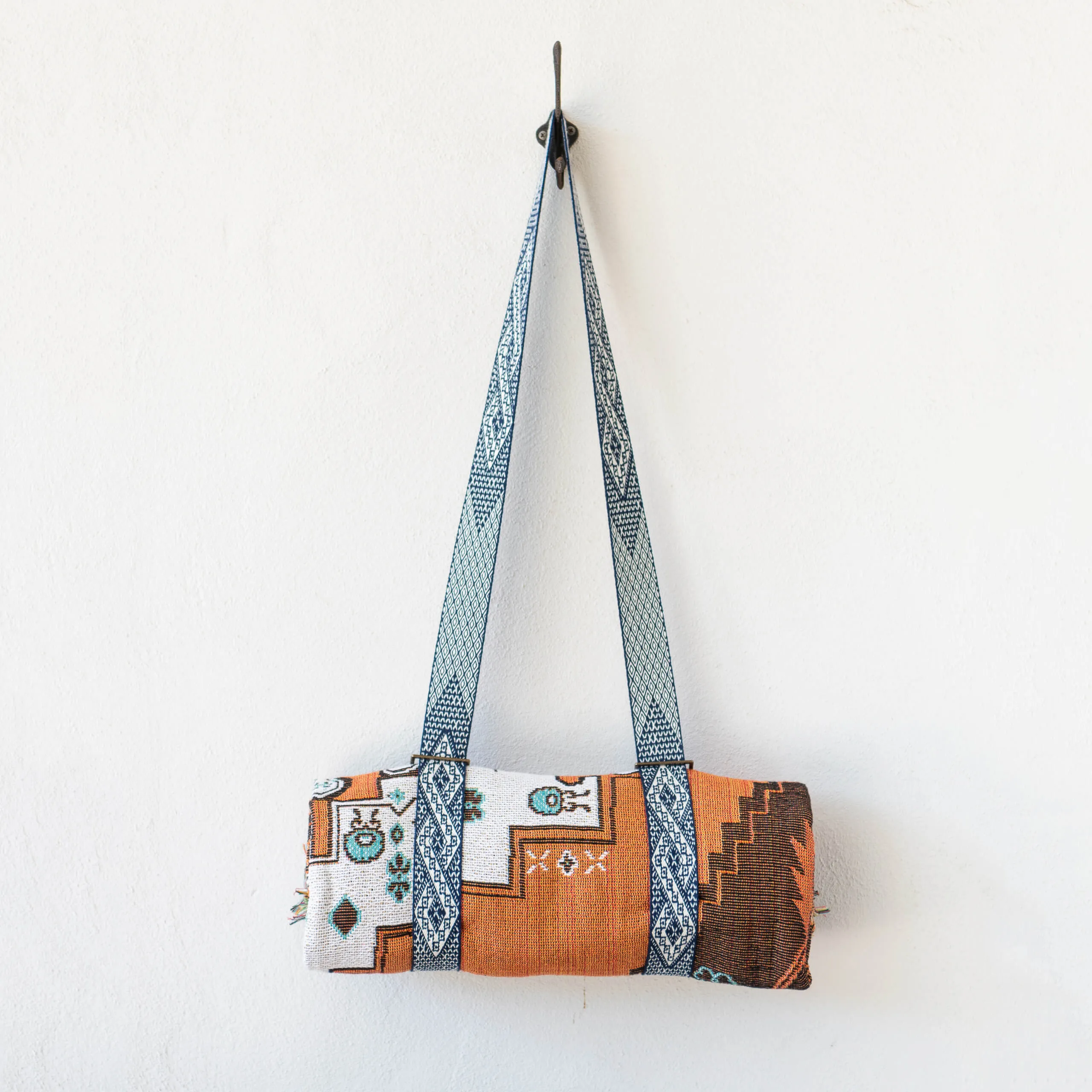 'Norwegian Wood' Woven Picnic Rug / Throw