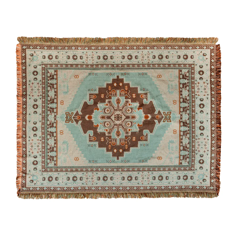 'Norwegian Wood' Woven Picnic Rug / Throw