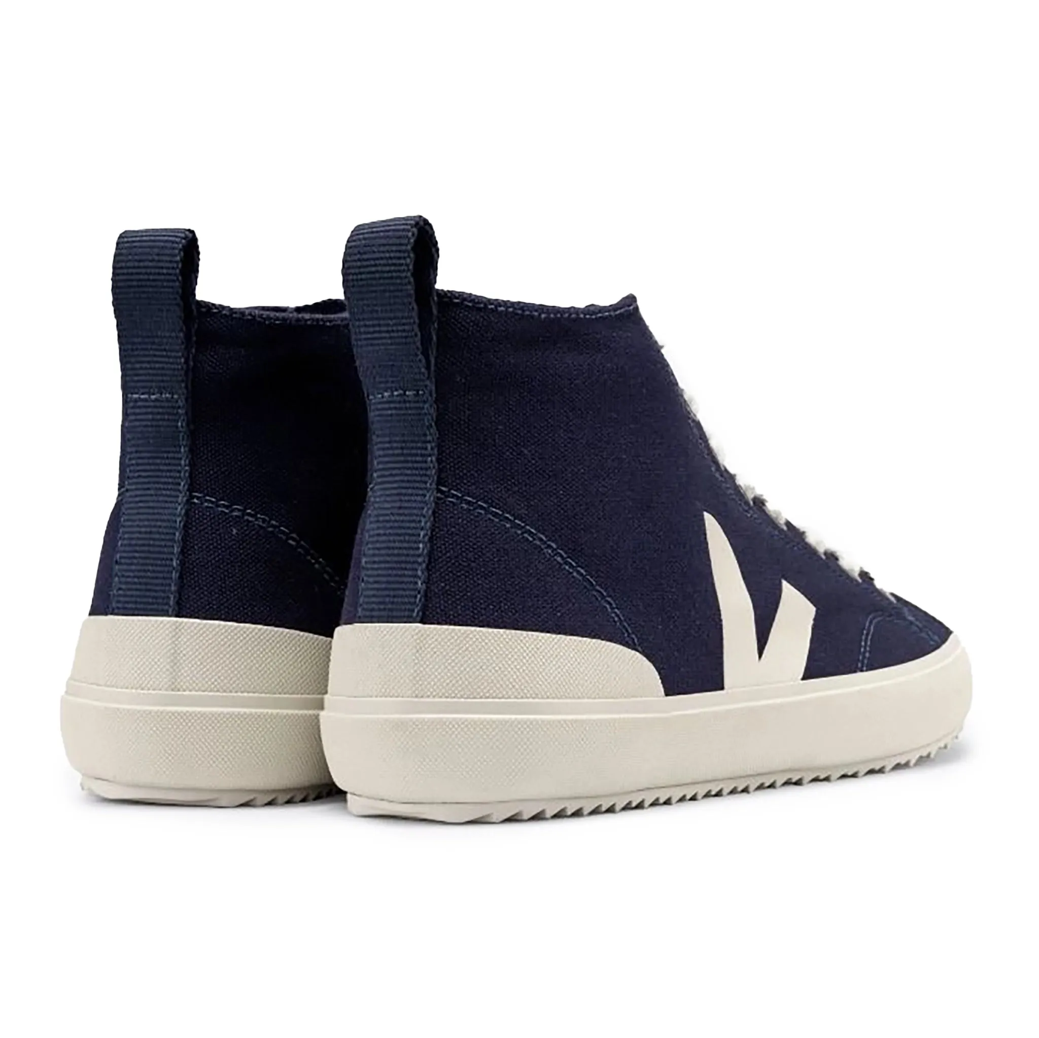 Nova High Top Canvas Trainer - Marine Pierre