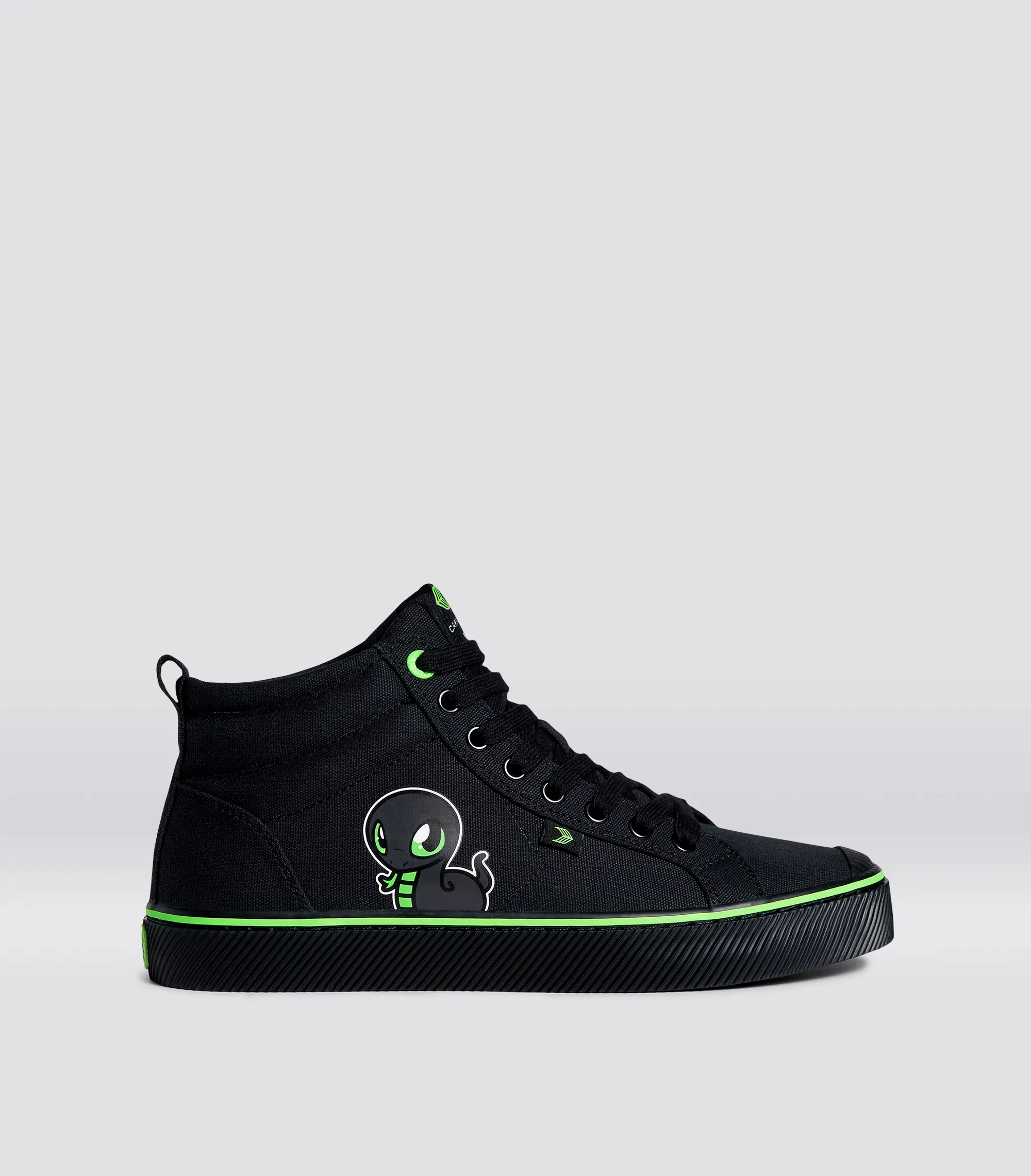 OCA High Razer All Black Canvas Sneaker Women