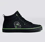 OCA High Razer All Black Canvas Sneaker Women