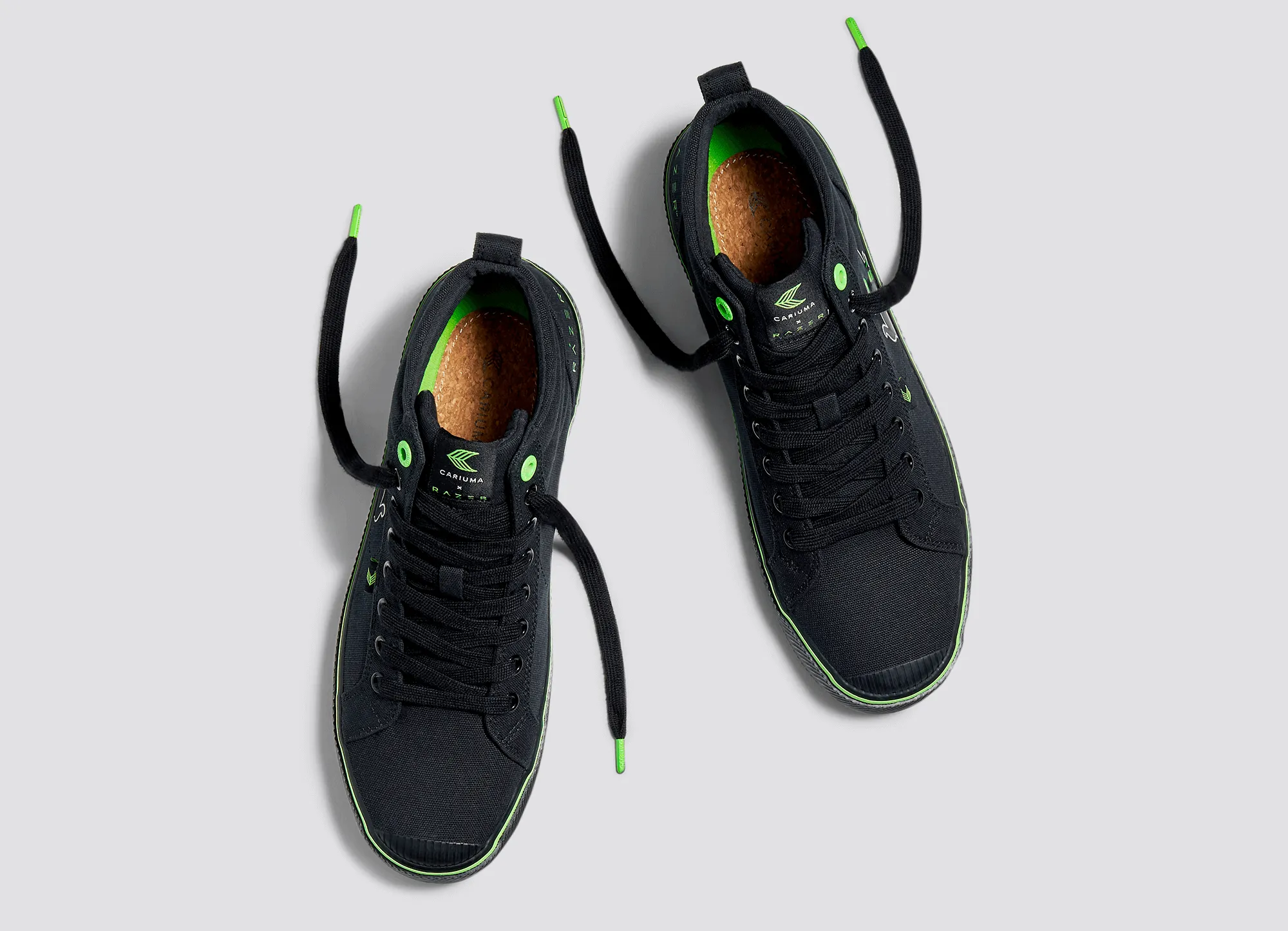 OCA High Razer All Black Canvas Sneaker Women