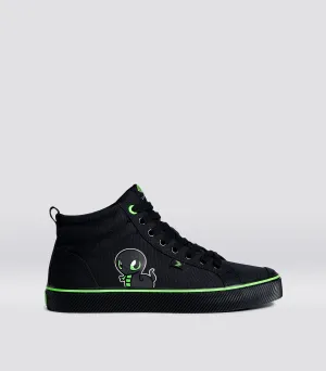 OCA High Razer All Black Canvas Sneaker Women