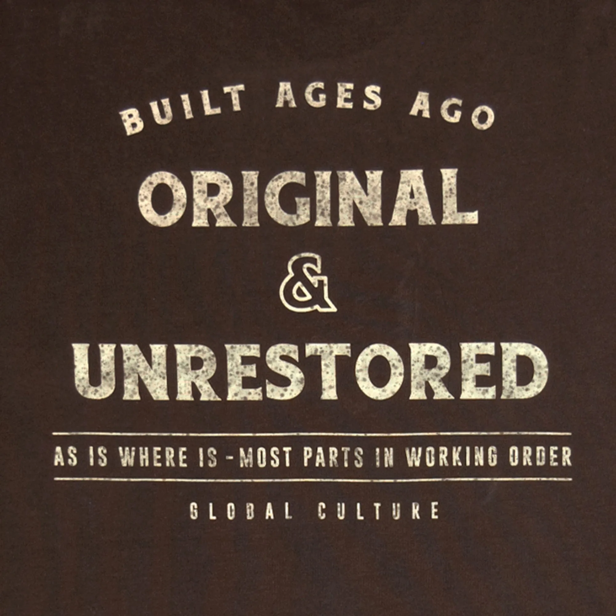 Original & Unrestored Mens T-Shirt