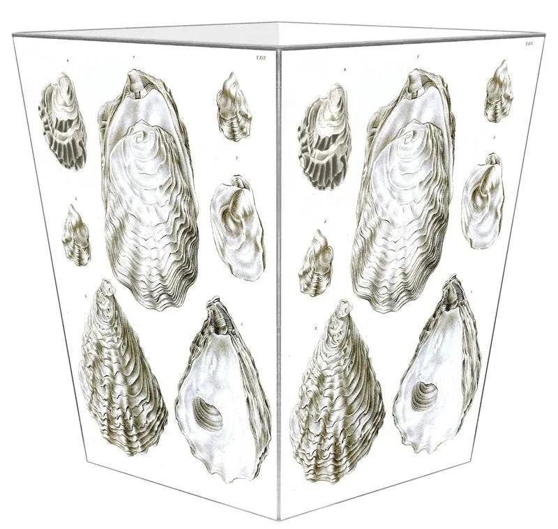 Oyster Elegance Decoupage Bath Set