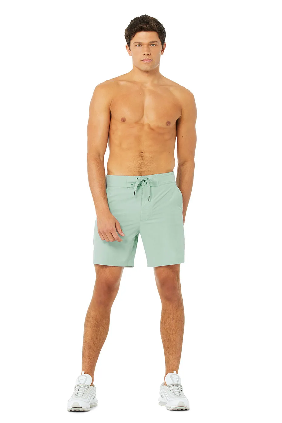Plow Board Short - Dusty Blue