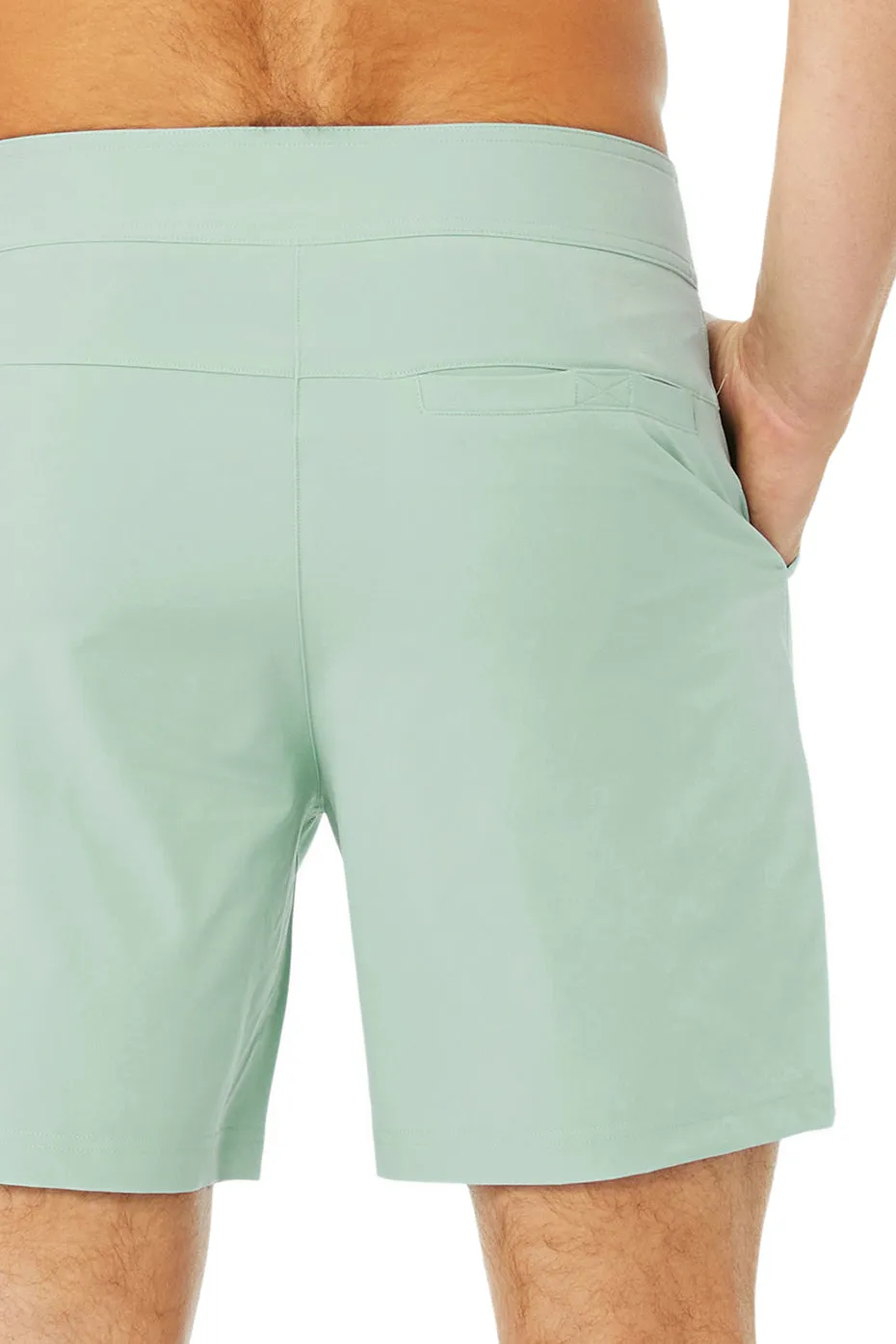 Plow Board Short - Dusty Blue