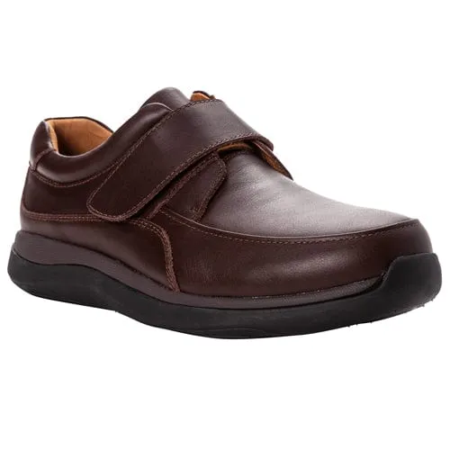 Propet Men's Parker Walking Shoes- Brown