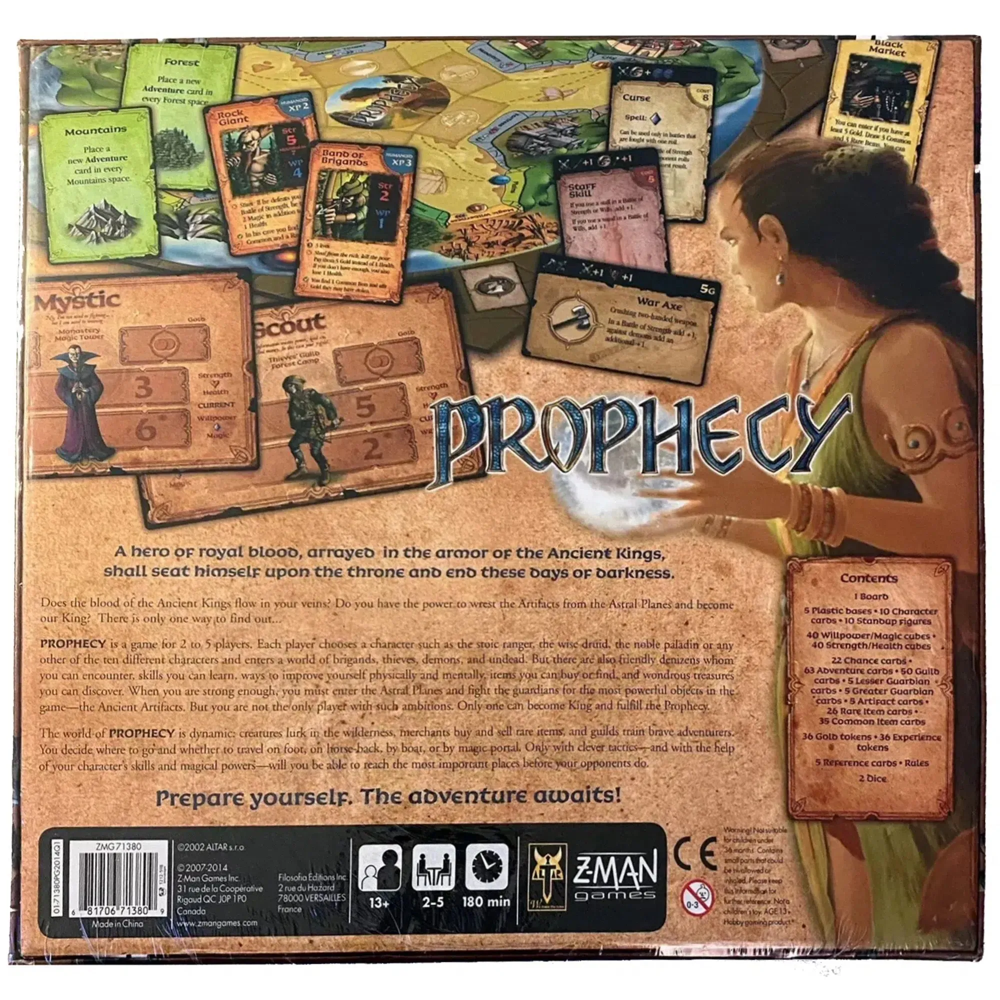 Prophecy - Board Game - Z-Man Games