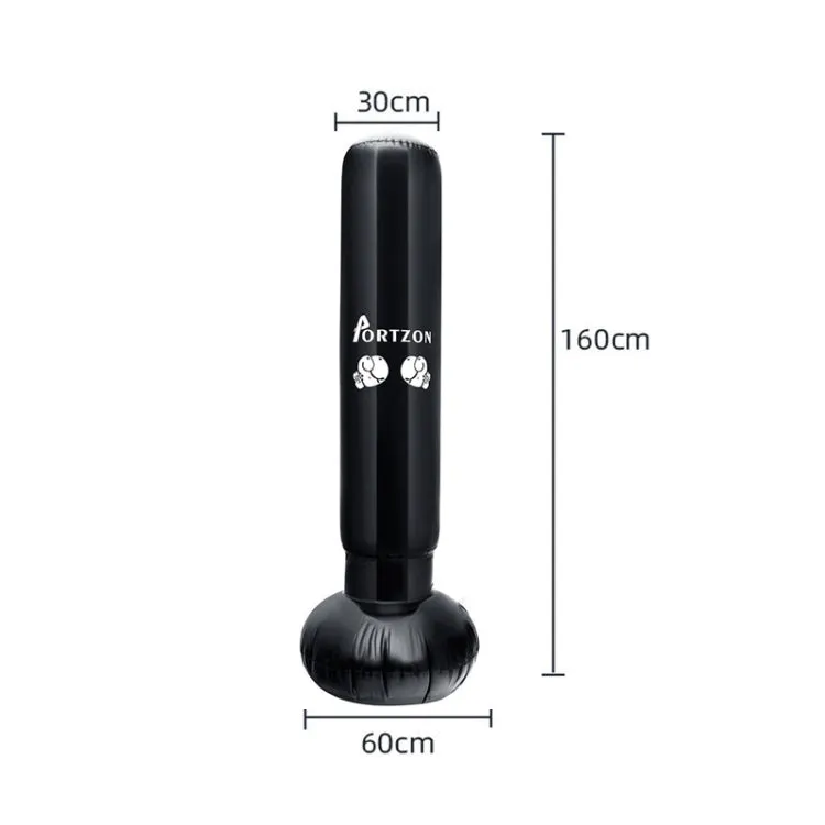 QJZ-2019 Inflatable PVC Boxing Sandbag Adult Fitness Decompression Box Column(E360)