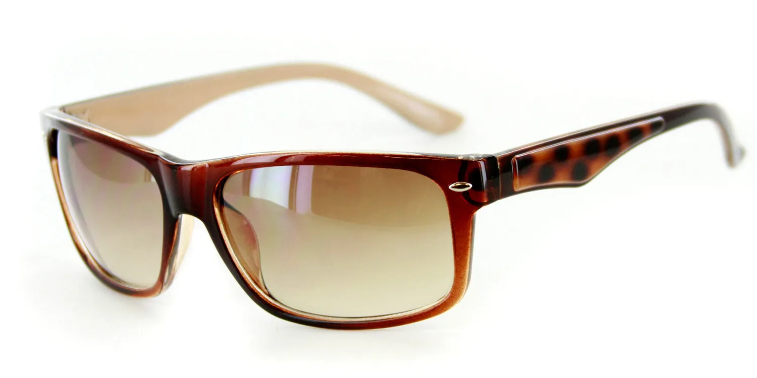 "Go Coastal" Unisex Two-Tone Fashion Sunglasses 400 UVA
