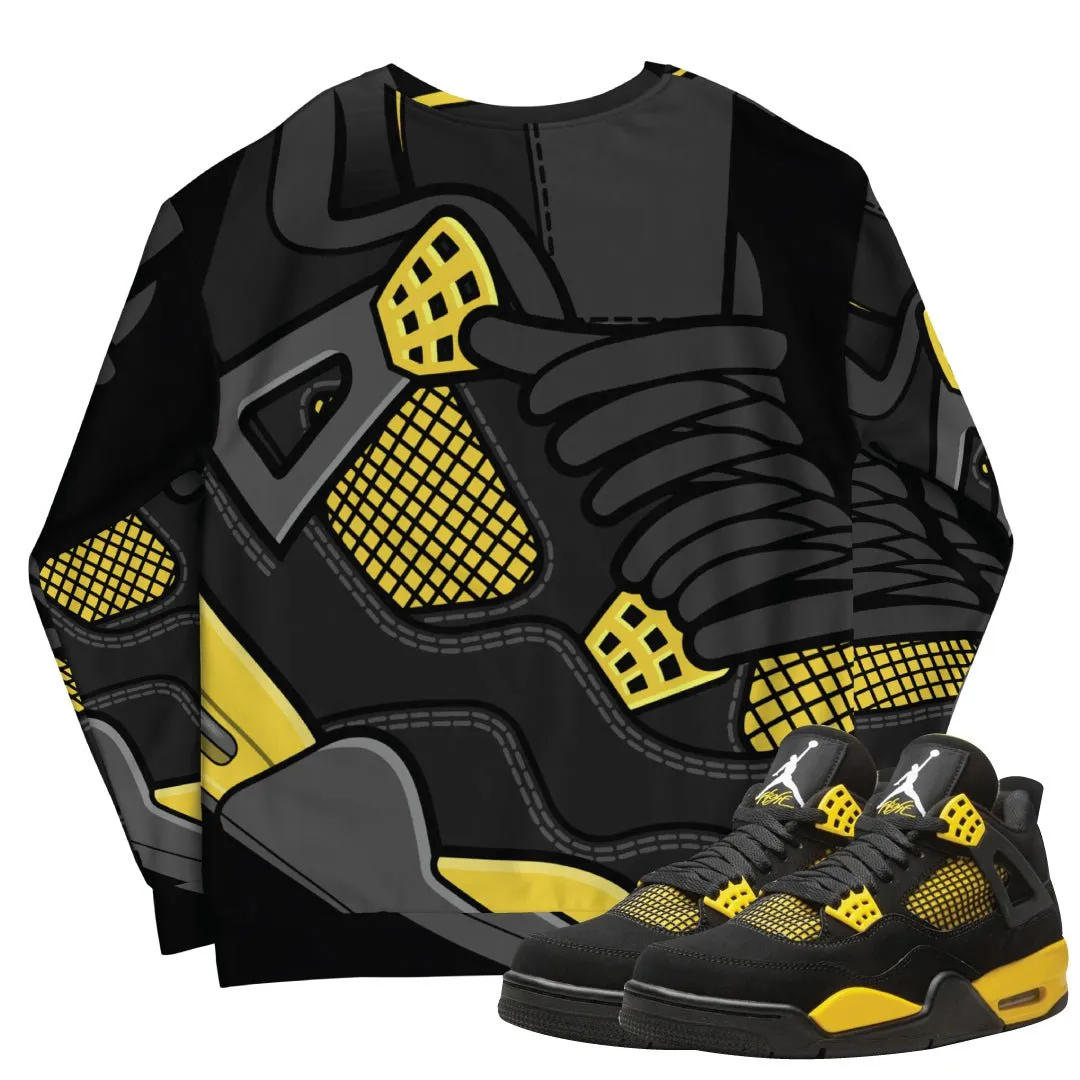 Retro 4 Thunder Sweatshirt
