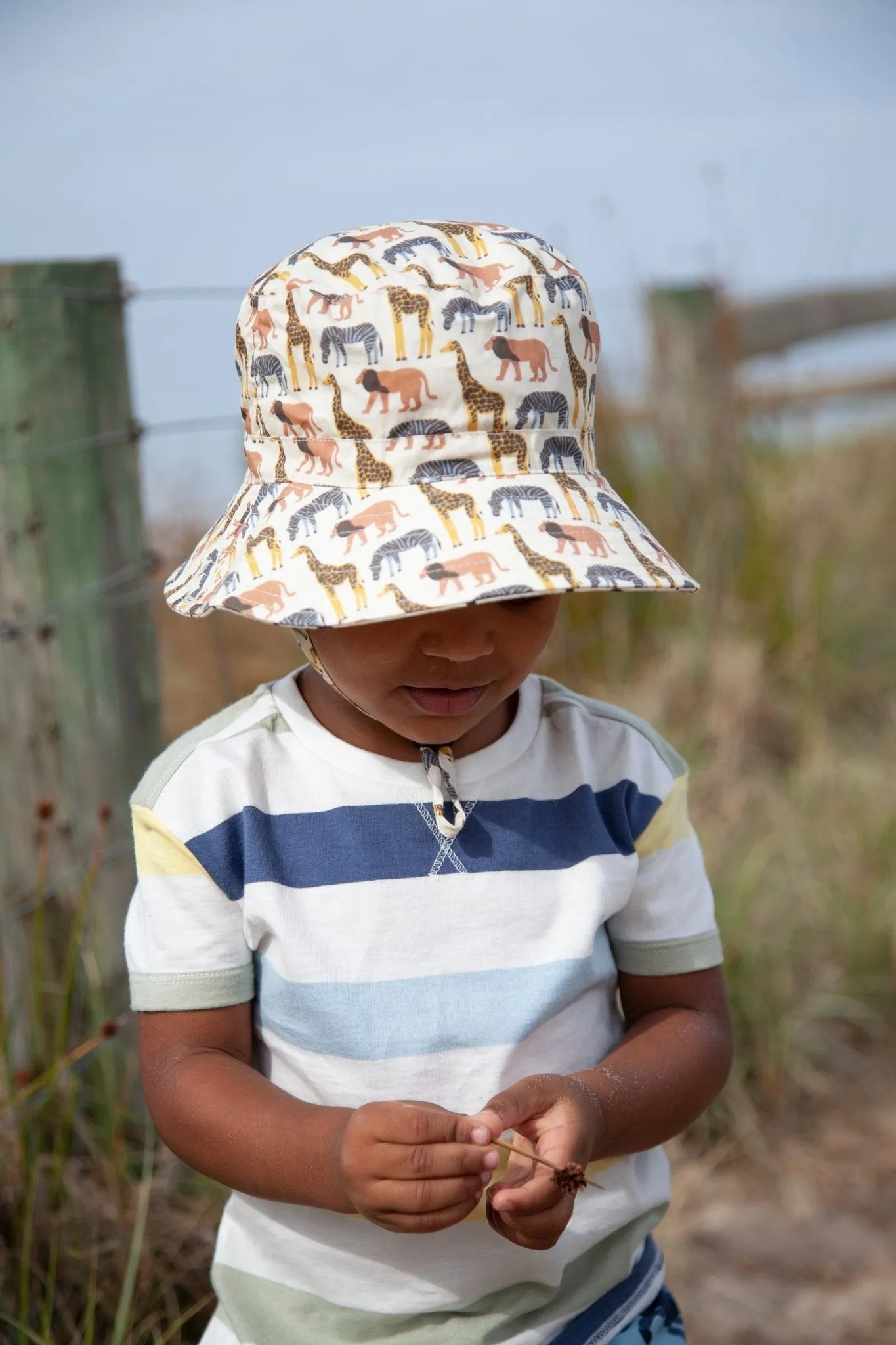 Safari Wide Brim Bucket Hat