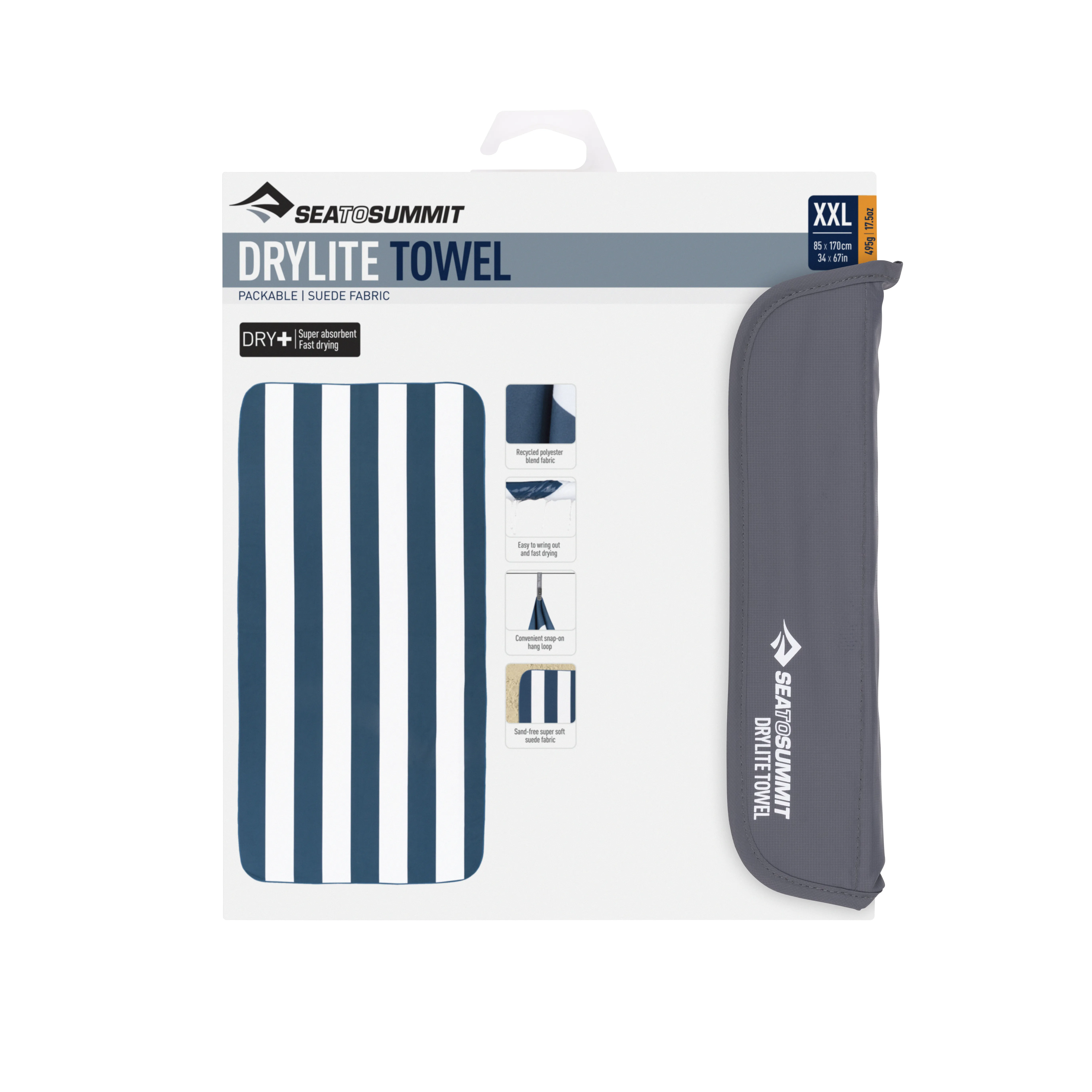 Sea To Summit DryLite Towel XXL Beach Blue | Buy Sea To Summit DryLite Towel XXL Beach Blue here | Outnorth