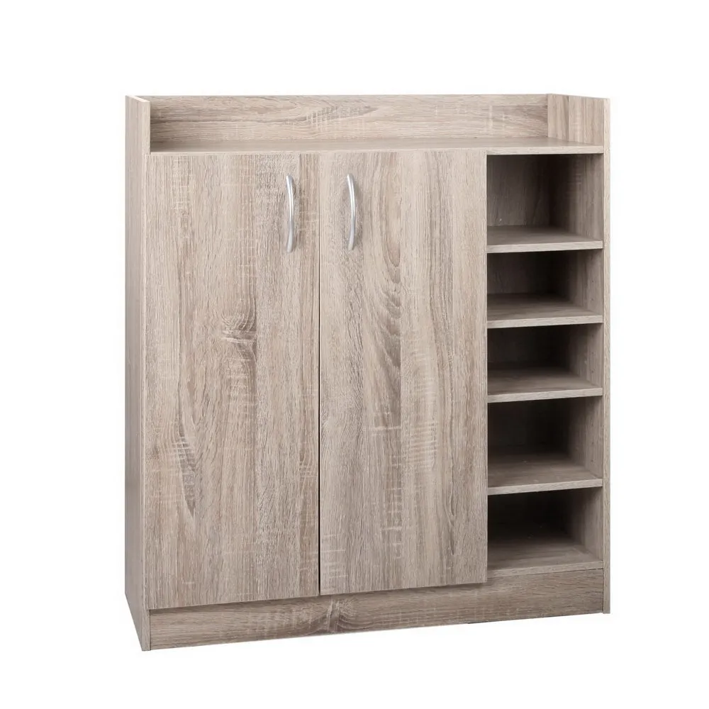 Shonde Shoe Cabinet - Oak