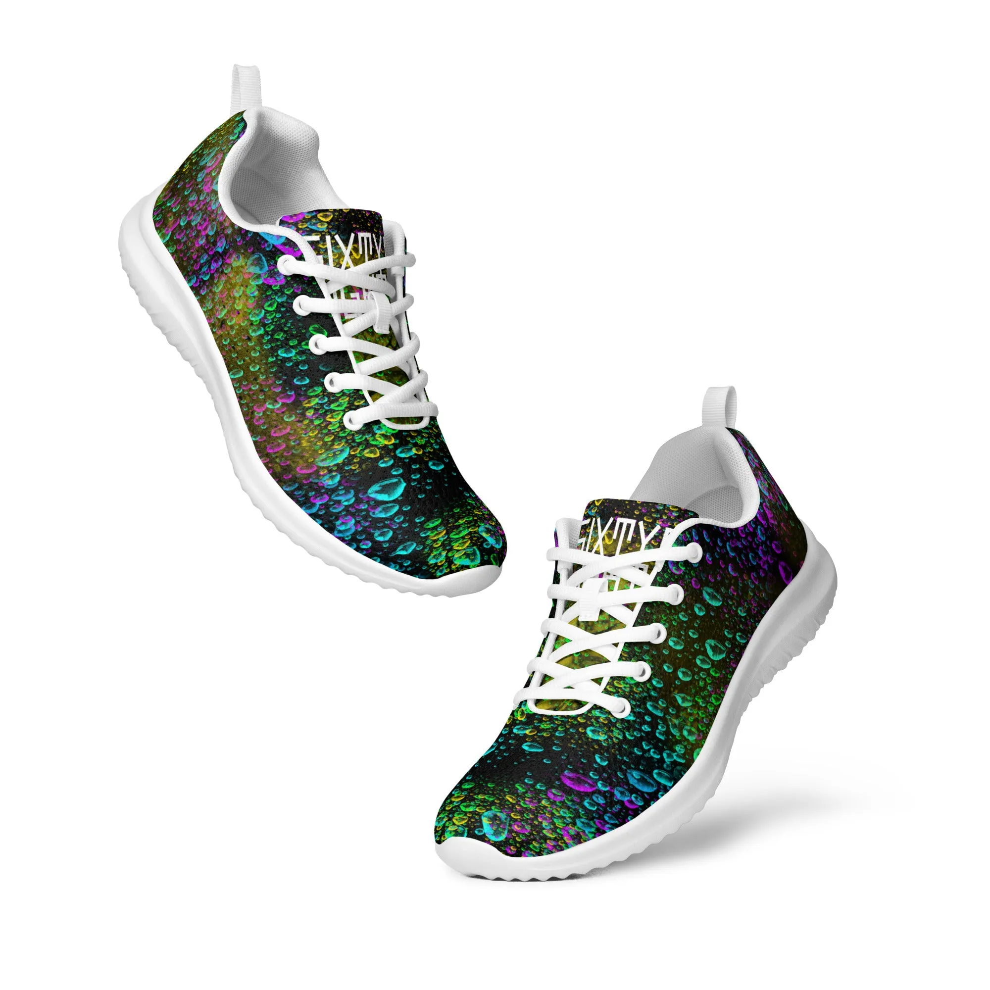 Sixty Eight 93 Logo White Splash #1 Women’s Athletic Shoes