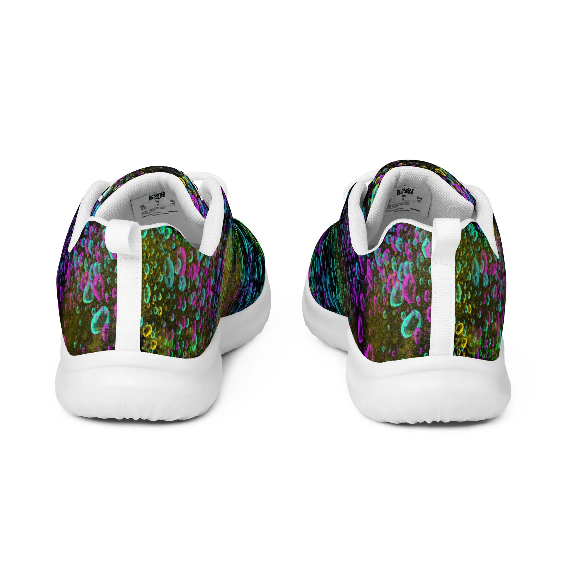 Sixty Eight 93 Logo White Splash #1 Women’s Athletic Shoes