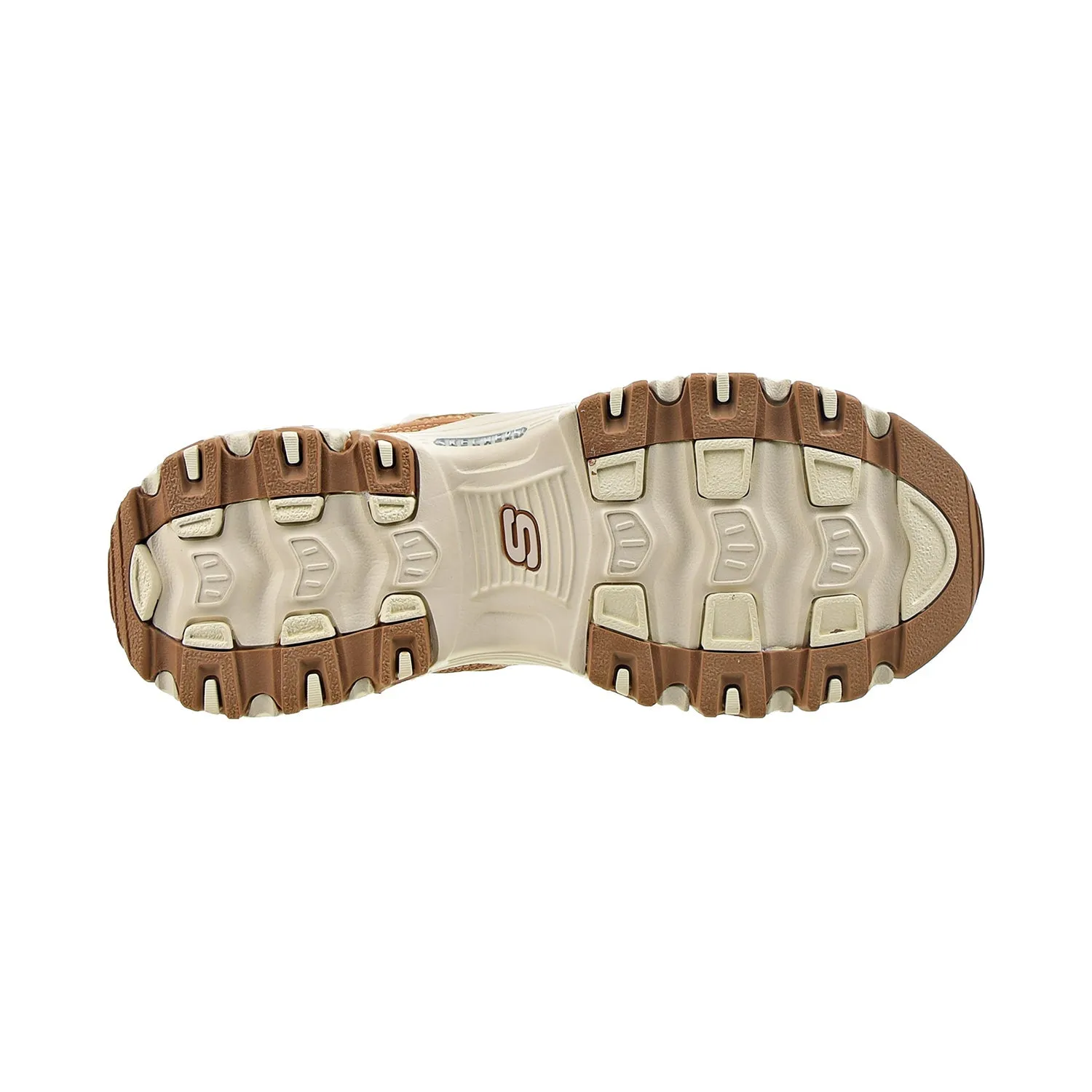 Skechers D'Lites Comfy Step Slip-On Women's Shoes Brown
