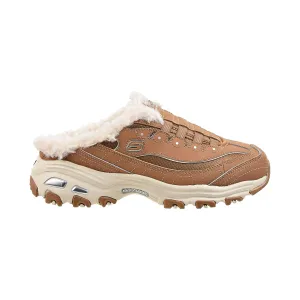 Skechers D'Lites Comfy Step Slip-On Women's Shoes Brown