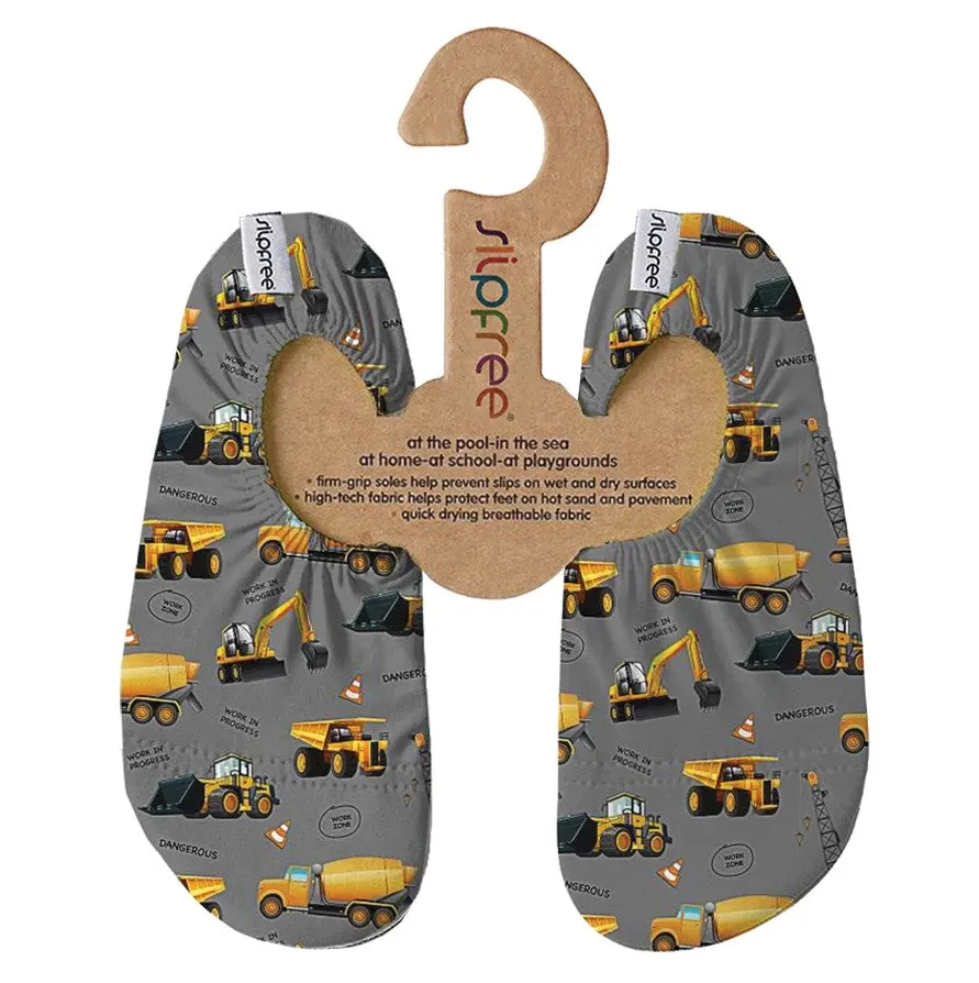 Slipfree Boys Shoes Mixer Grey