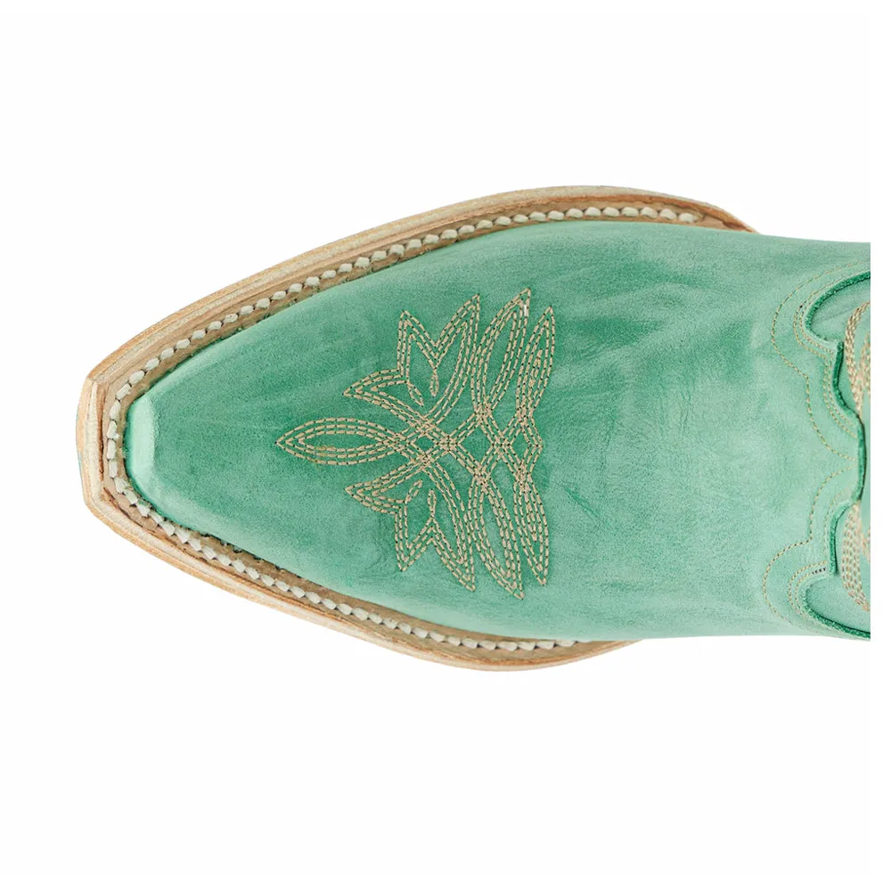 Smokeshow Embroidered Snip Toe Zippered Cowboy Boots