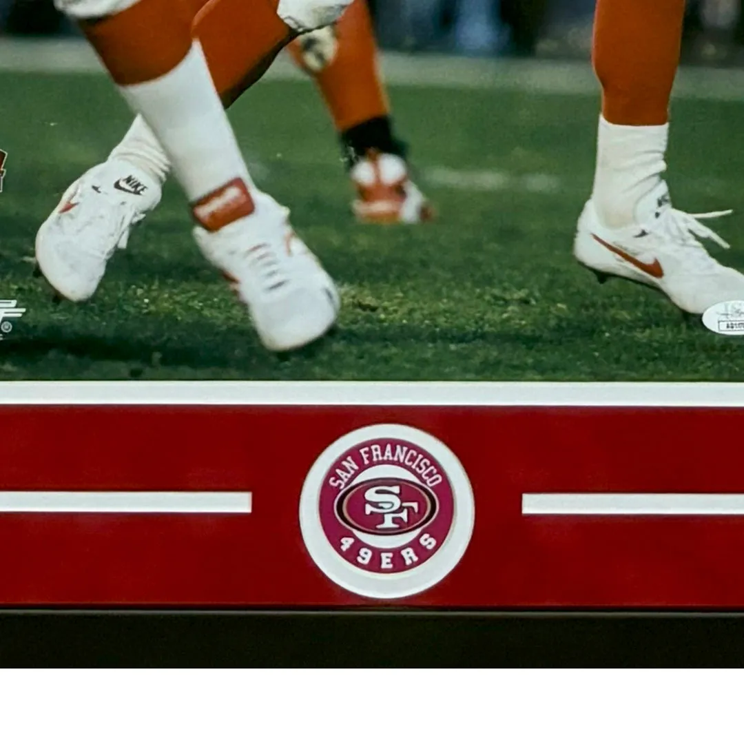 Steve Young Hand Signed & Framed San Francisco 49ers 16x20 Football Photo