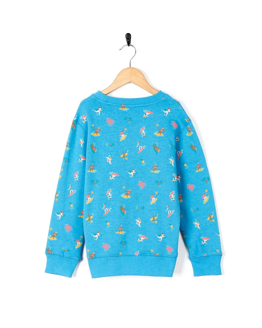 Surf Sisters Kids Recycled Long Sleeve Sweat