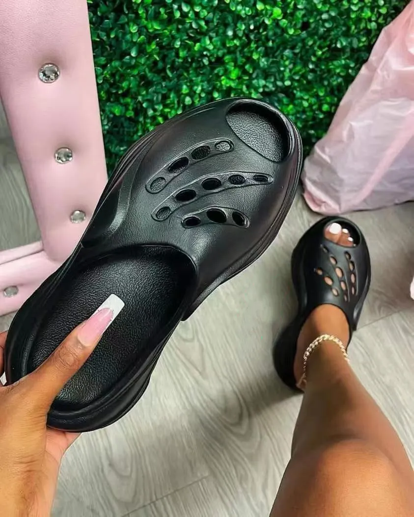 Thick sole hole shoes beach shoes HPSD267