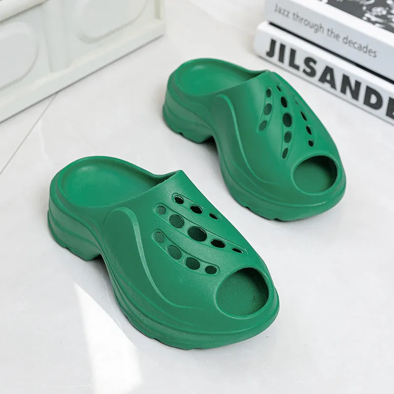 Thick sole hole shoes beach shoes HPSD267